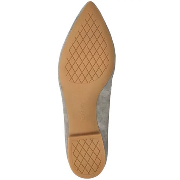 Bella Vita Women's Alessi Pointed Toe Flats in Grey Suede NEW Size 8W - Picture 5 of 7
